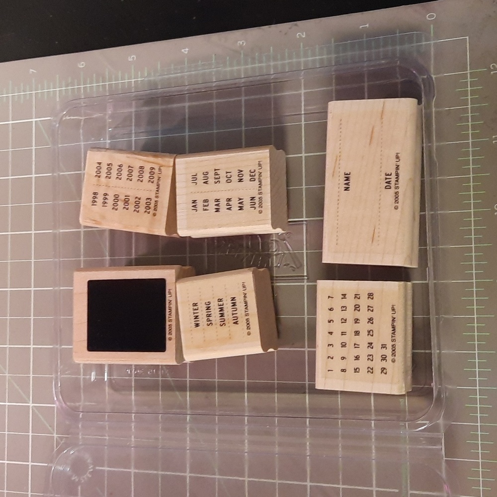 It's a Date Rubber Stamp set